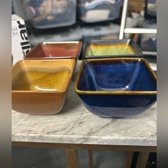 NIB The Cellar 4 piece Assorted Rice Bowl Set - Picture 5 of 8